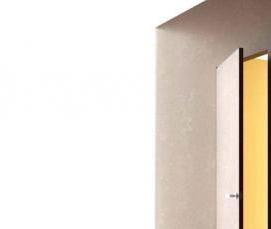 скрытые зеркальные межкомнатные двери - вариант 4