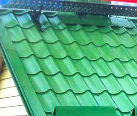 снегодержатель для металлочерепицы - вариант 4