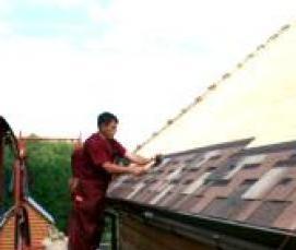 снегодержатель для мягкой кровли - модель 3