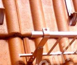 снегодержатель для натуральной черепицы - вариант 3