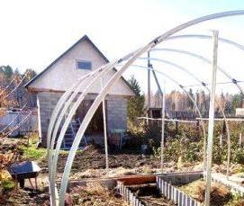 собранная теплица - модель 1