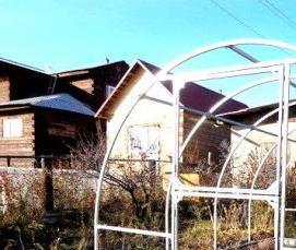 собранная теплица - модель 4