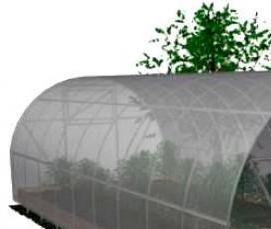 собранная теплица - модель 3