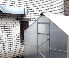 собранная теплица - модель 2