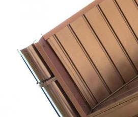 софит коричневый - модель 1