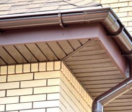 софит коричневый - модель 3