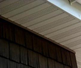 софит со скрытой перфорацией - тип 1