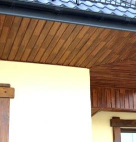 софиты в деревянном доме - тип 2