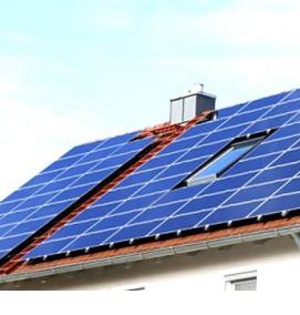 солнечные батареи на крышу - тип 3