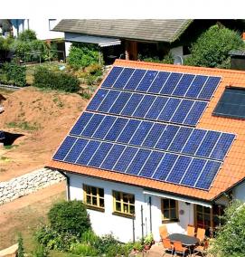 солнечные батареи на крышу - тип 2