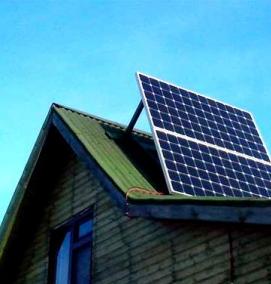 солнечные панели для частного дома - тип 4