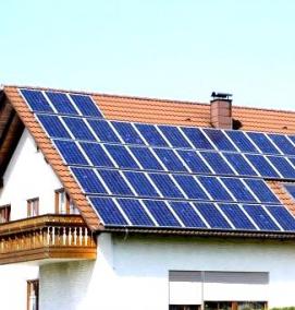 солнечные панели для частного дома - тип 2