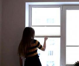 соломенные жалюзи на окна - модель 4