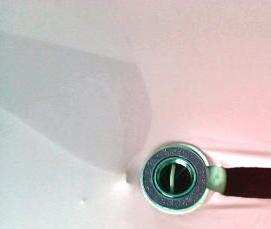 состыкованный натяжной потолок - вариант 1