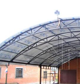 сотовый поликарбонат - вариант 2