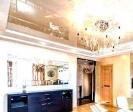 совмещенные натяжные потолки - вариант 3