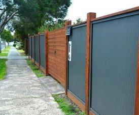 современный  из профнастила - тип 3