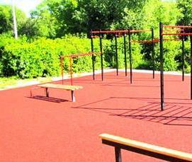 спортивное покрытие для дома - тип 1