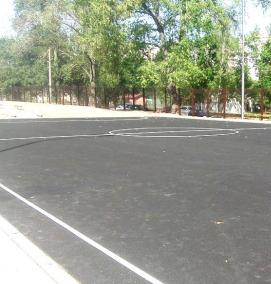 спортивное покрытие для улицы - вариант 3