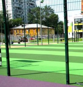 спортивное резиновое покрытие - тип 2