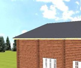 сруб 10х12 м - вариант 1