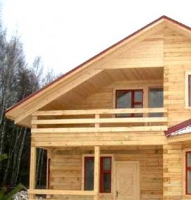 сруб 150х150 мм - модель 4