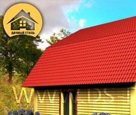 сруб 3х6 м из бруса - тип 2