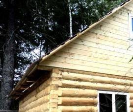 сруб 4х4 м - тип 2