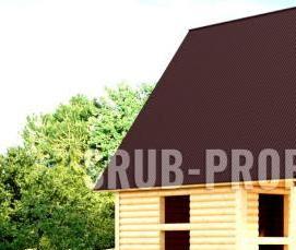 сруб 4х5 м - модель 1