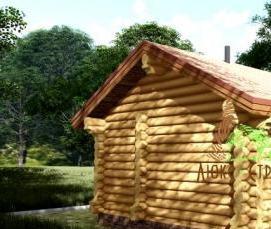 сруб 4х8 м - тип 3