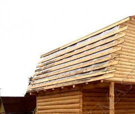 сруб 5х5 м из бревна - модель 4