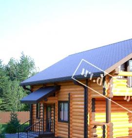 сруб 5х8 м - вариант 1