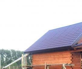 сруб 6х6 м с мансардой - тип 4