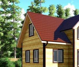 сруб 7х11 м - вариант 3