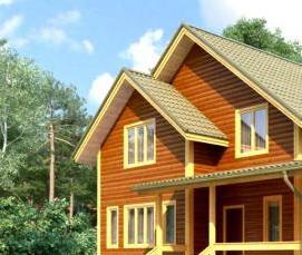сруб 7х8 м - вариант 2