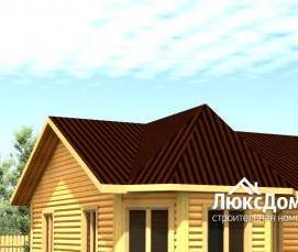 сруб 8х11 м - вариант 2