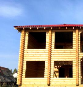 сруб 8х8 м - модель 3