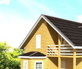 сруб 9х11 м - модель 3