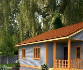 сруб 9х11 м - модель 2