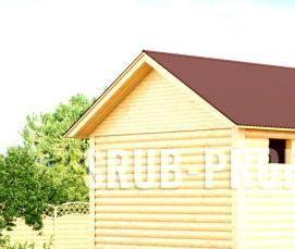 сруб бани 2,5х4 м - модель 2