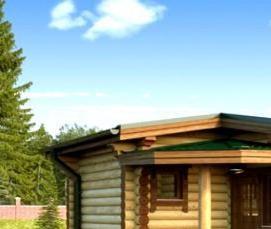 сруб бани 2х2 м - модель 2