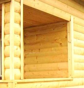 сруб бани 3х3 м - модель 1