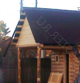 сруб бани 3х3 м - модель 4