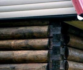 сруб бани 3х5 м из бревна - модель 1