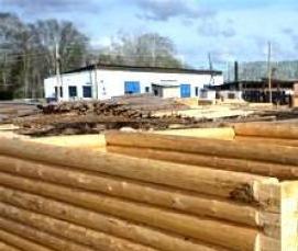 сруб бани брусовой - модель 3