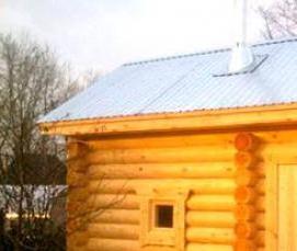 сруб баня 5х7 м - модель 1