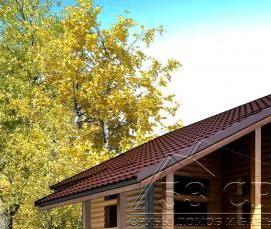 сруб баня 5х7 м - модель 2