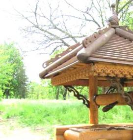 сруб для колодца - вариант 2