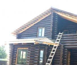 сруб дома 10х12 м - вариант 1