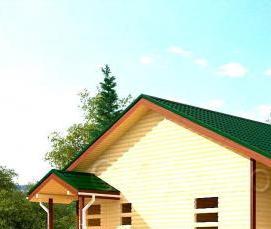 сруб дома 10х12 м - вариант 3